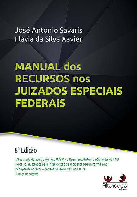Capa Manual dos Recursos nos Juizados Especiais Federais (2022)